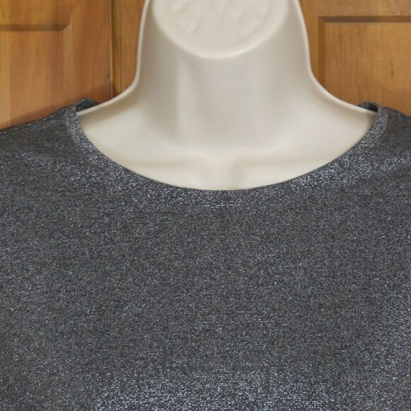 Talbots Silver T-Shirt Long Sleeve Size Petite Medium - Picture 2 of 8